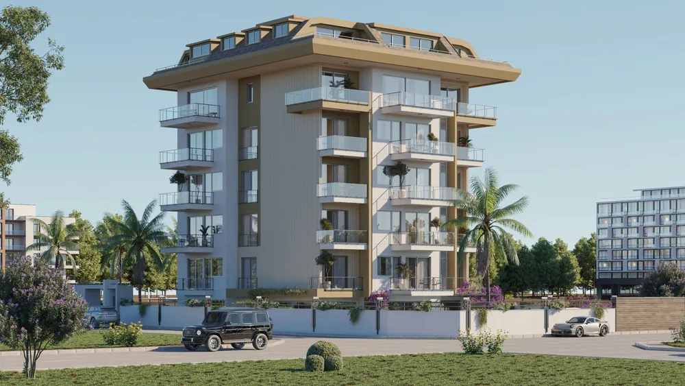 Квартиры на продажу в Pia Venta Residence, Кестель, Аланья Exterior - 1