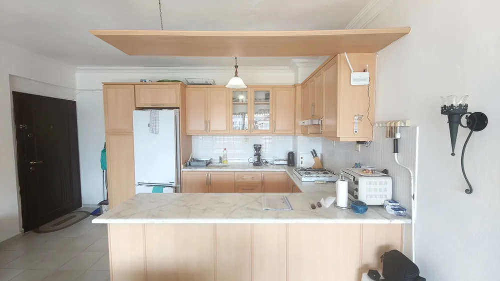 Квартира с видом на море на продажу в Аланье, подходящая для получения ВНЖ Interior - 4