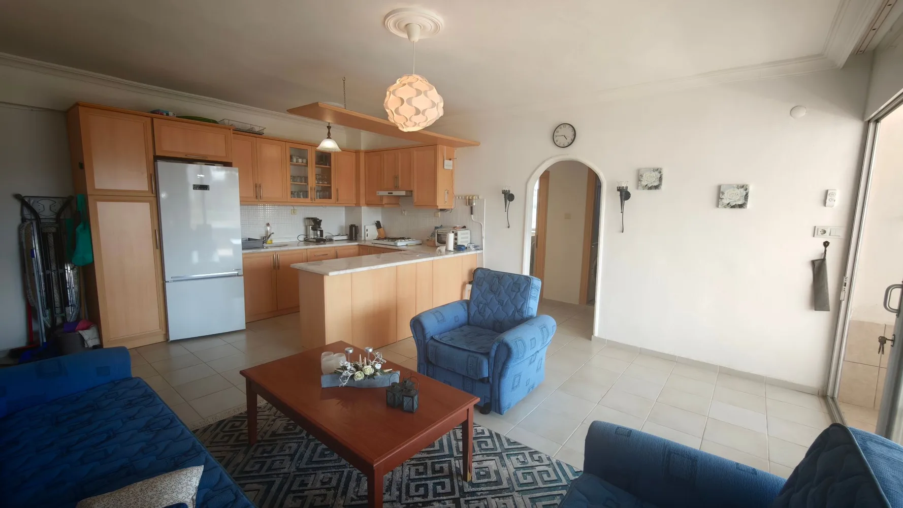 Квартира с видом на море на продажу в Аланье, подходящая для получения ВНЖ Interior - 7