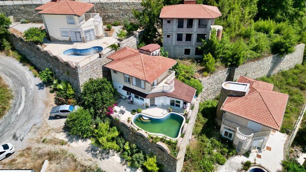 Sea View Detached Villa in Kargicak, Alanya Exterior - 24