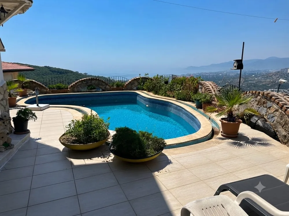 Sea View Detached Villa in Kargicak, Alanya Exterior - 33
