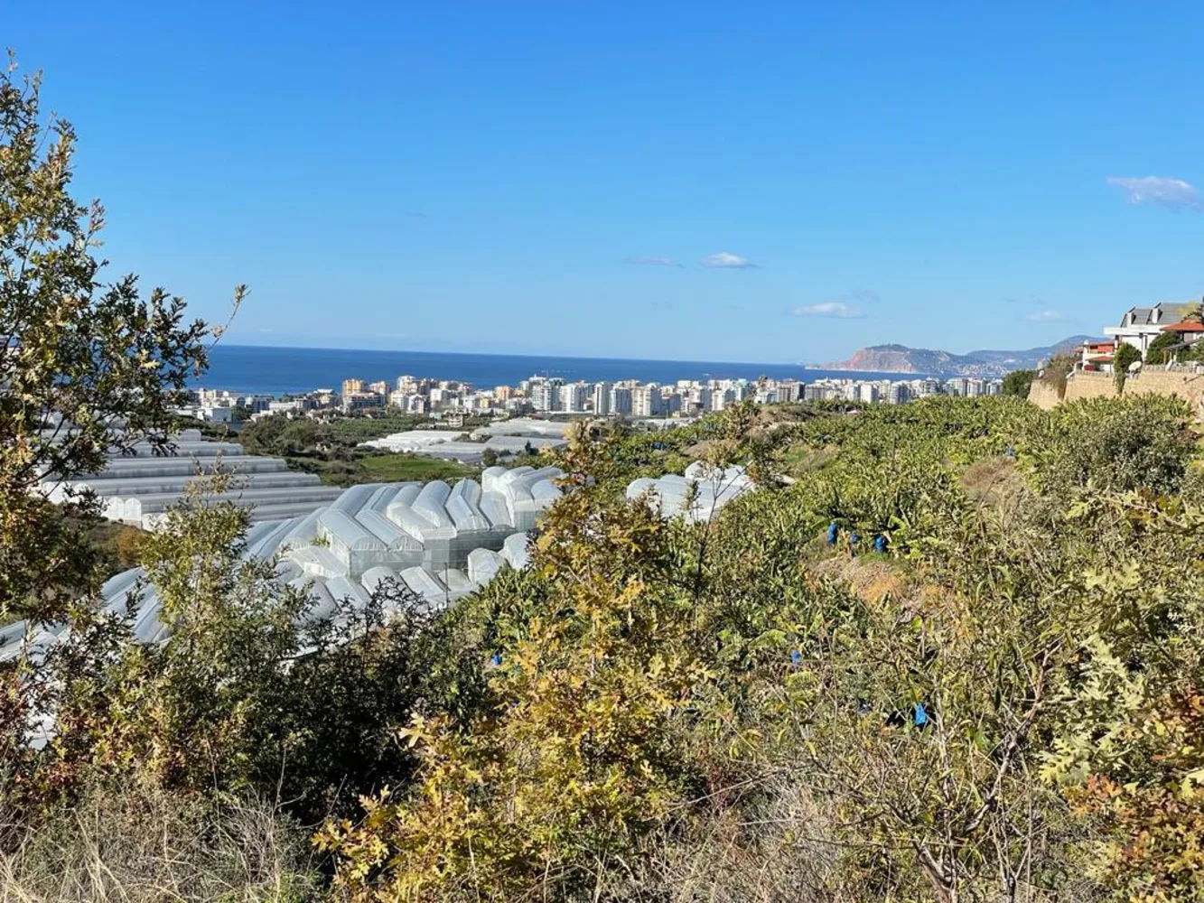 Земельный участок с видом на море и замок продается в Алании, Турция. Exterior - 3