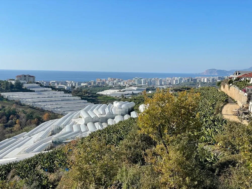 Земельный участок с видом на море и замок продается в Алании, Турция. Exterior - 1