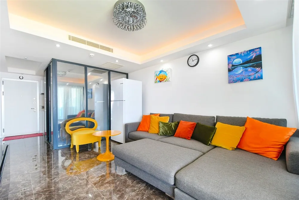 Квартира с видом на море на продажу в Admiral Premium, Аланья Interior - 7