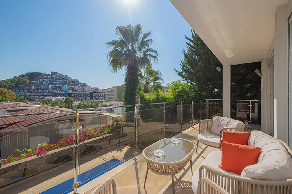 Вилла на продажу с частным бассейном в комплексе Oasis Club 2, Аланья, Турция Exterior - 17