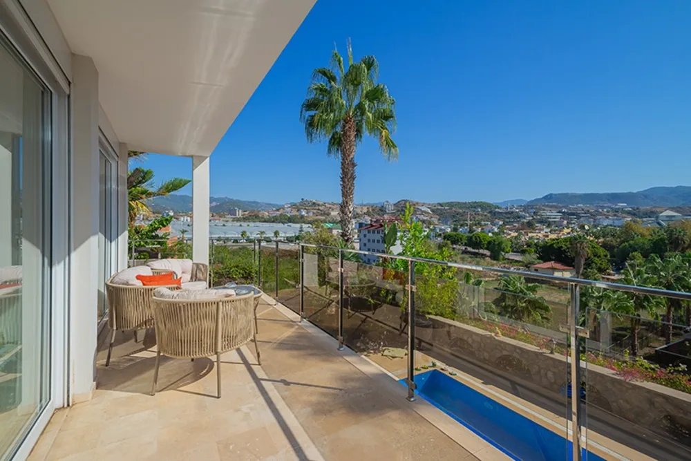 Вилла на продажу с частным бассейном в комплексе Oasis Club 2, Аланья, Турция Exterior - 32