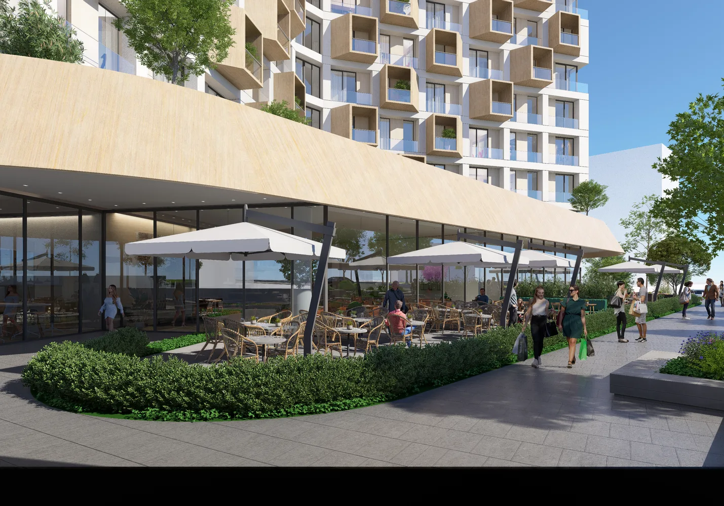 Квартиры на продажу в развивающемся районе Basın Ekspres, Lania Residence, Стамбул Exterior - 8