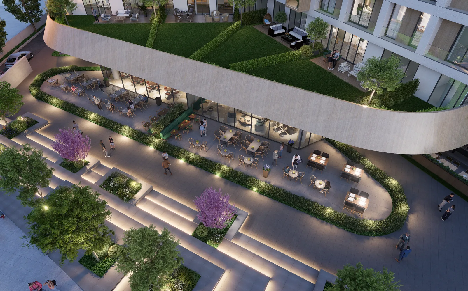 Квартиры на продажу в развивающемся районе Basın Ekspres, Lania Residence, Стамбул Exterior - 9
