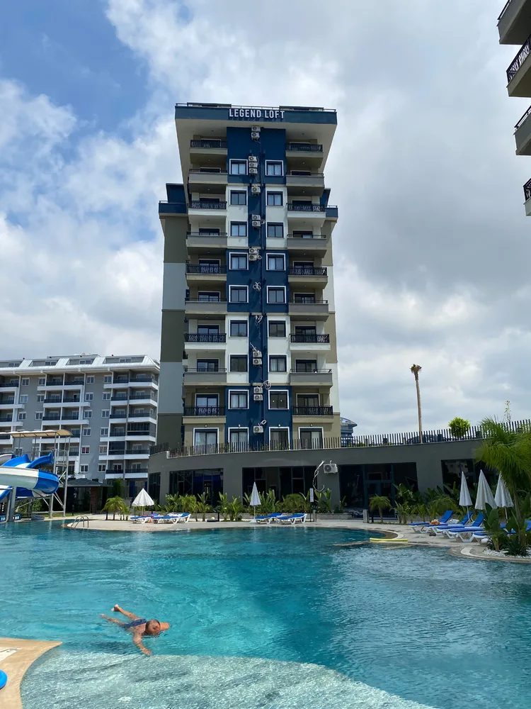 Квартира с видом на бассейн на продажу в Legend Loft, Авсаллар, Аланья, Турция Exterior - 31