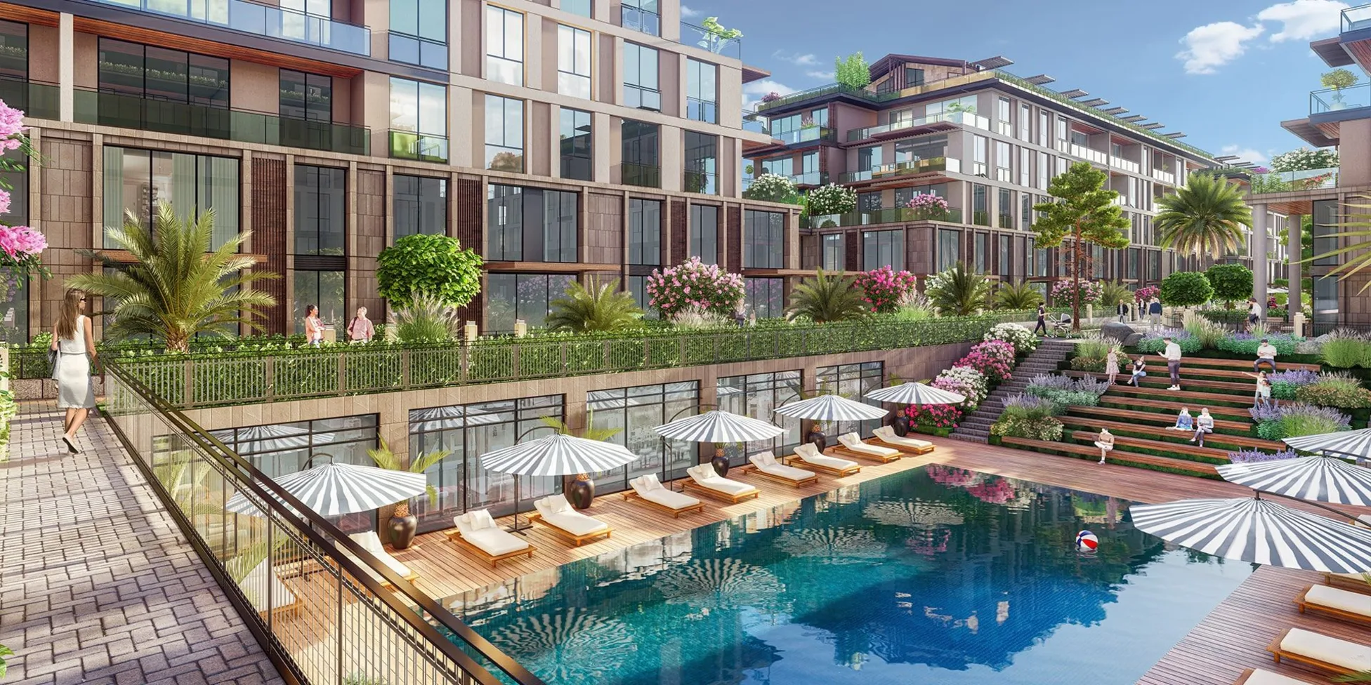 Элитные квартиры в престижном районе Эюп, Стамбул, Nefes Koru Göktürk Exterior - 17