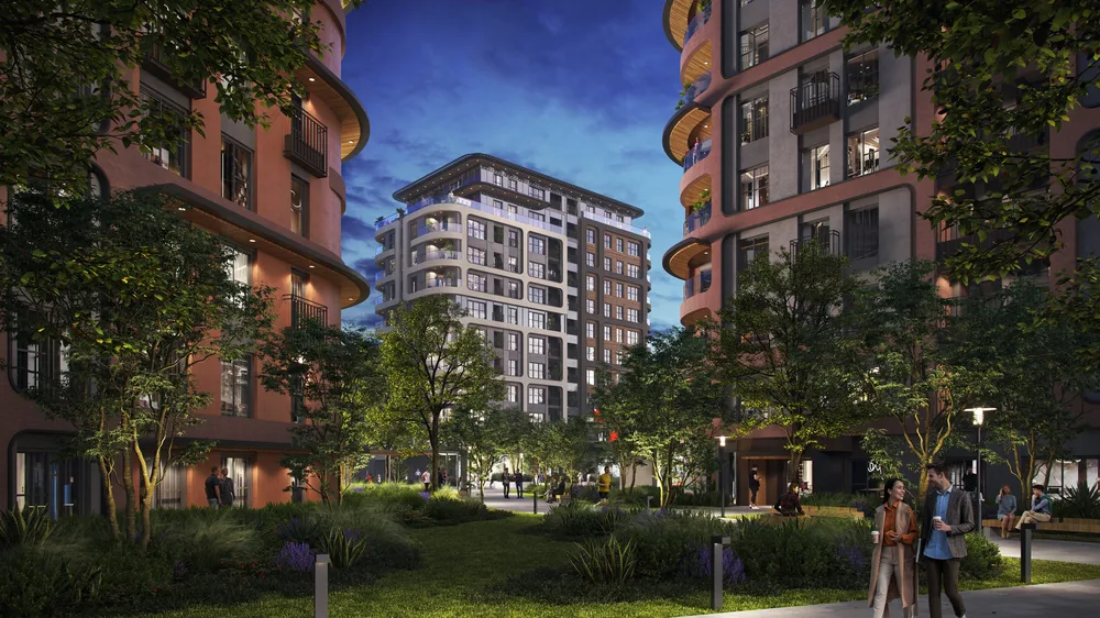 Квартиры премиум-класса на продажу в Rams City Haliç, Эюп, Стамбул Exterior - 11