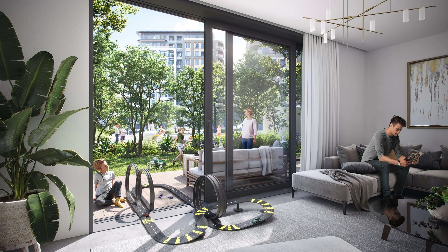 Квартиры премиум-класса на продажу в Rams City Haliç, Эюп, Стамбул Exterior - 13