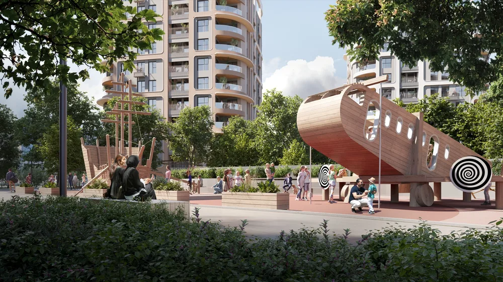 Квартиры премиум-класса на продажу в Rams City Haliç, Эюп, Стамбул Exterior - 20