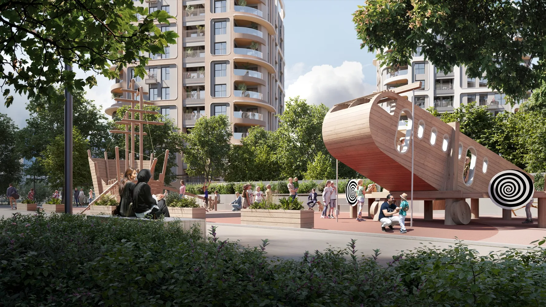 Квартиры премиум-класса на продажу в Rams City Haliç, Эюп, Стамбул Exterior - 20