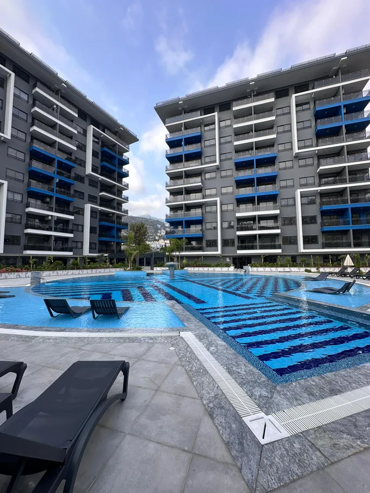 Квартира рядом с пляжем Клеопатры на продажу в Konak Twins 3, Аланья Exterior - 13