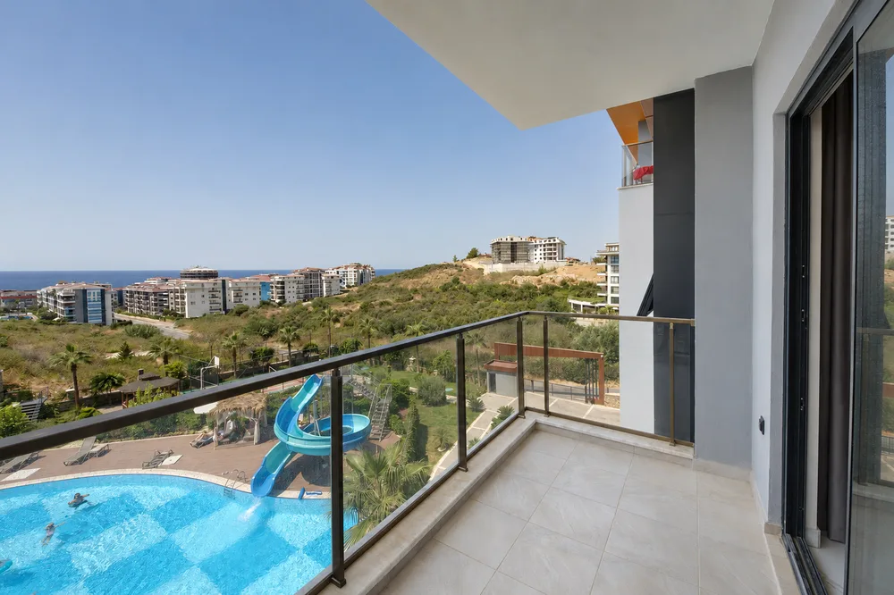 Luxury Furnished Apartment For Sale in Sea Pearl Sky Residence, Kestel, Alanya Exterior - 10