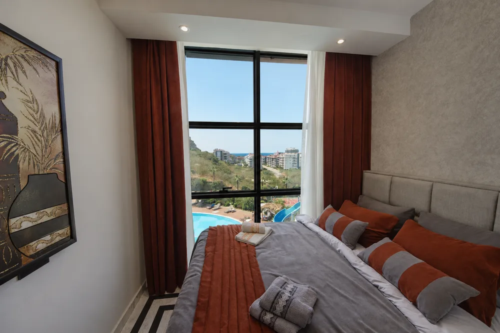 Luxury Furnished Apartment For Sale in Sea Pearl Sky Residence, Kestel, Alanya Exterior - 15