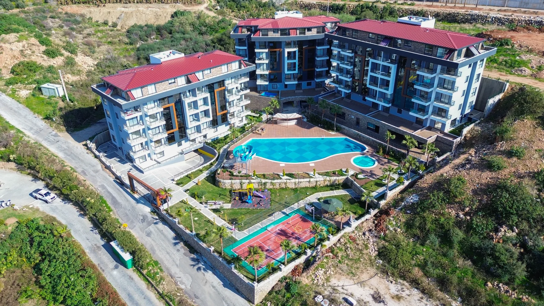 Luxury Furnished Apartment For Sale in Sea Pearl Sky Residence, Kestel, Alanya Exterior - 28