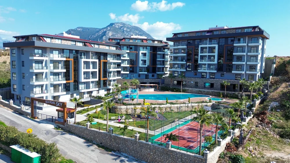 Luxury Furnished Apartment For Sale in Sea Pearl Sky Residence, Kestel, Alanya Exterior - 31