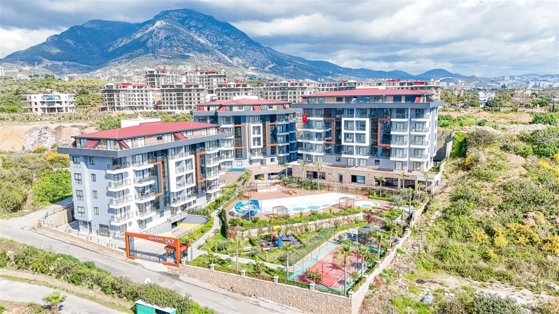 Luxury Furnished Apartment For Sale in Sea Pearl Sky Residence, Kestel, Alanya Exterior - 34