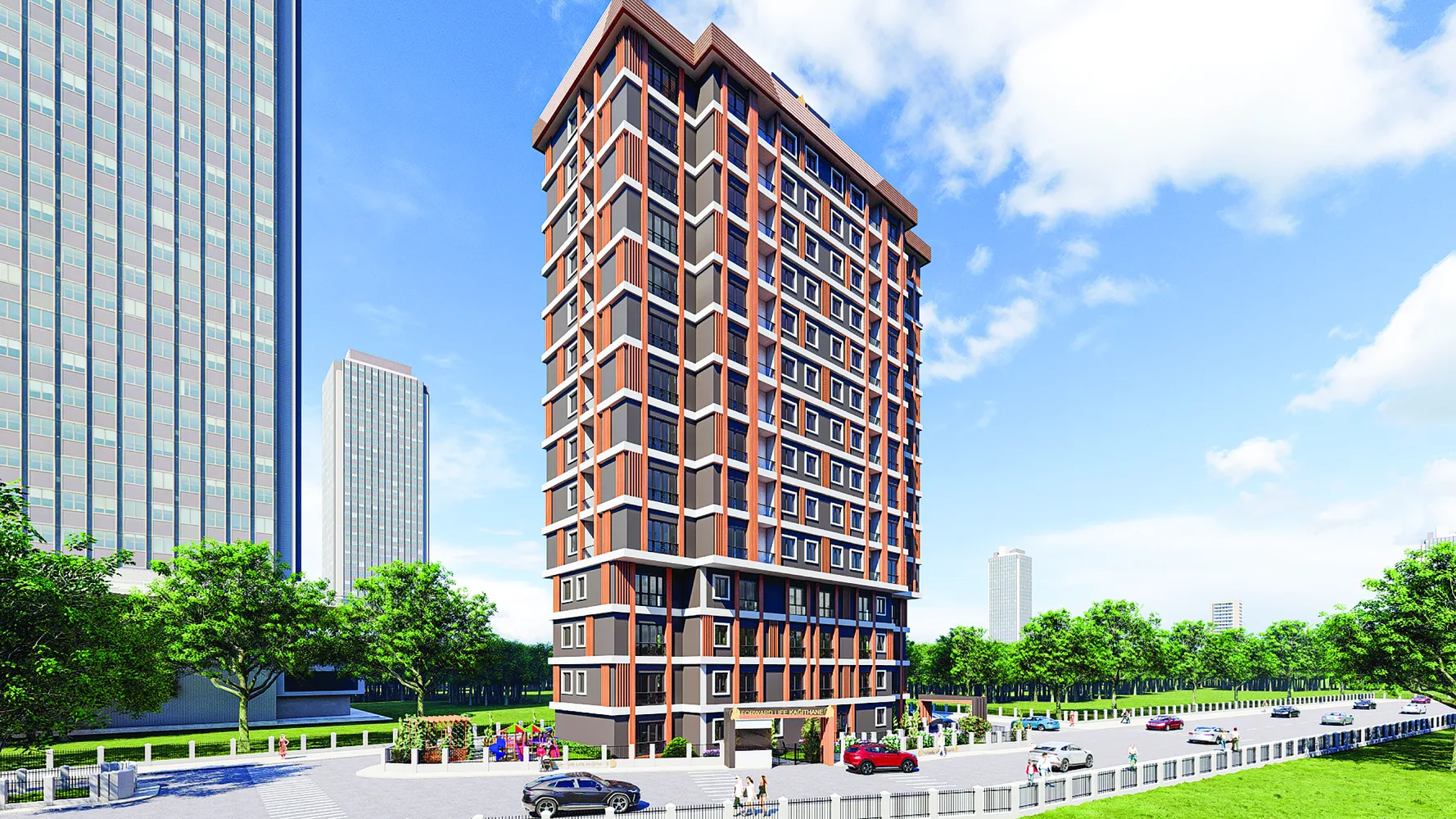 Елітні квартири на продаж у Forward Life, Кагитхане, Стамбул Exterior - 7
