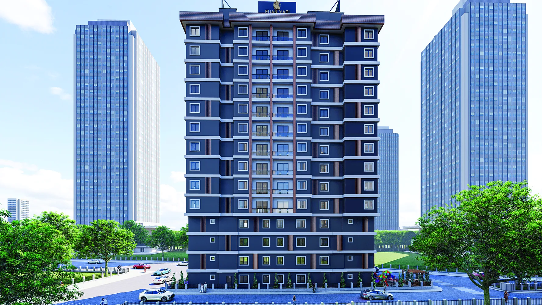 Елітні квартири на продаж у Forward Life, Кагитхане, Стамбул Exterior - 9