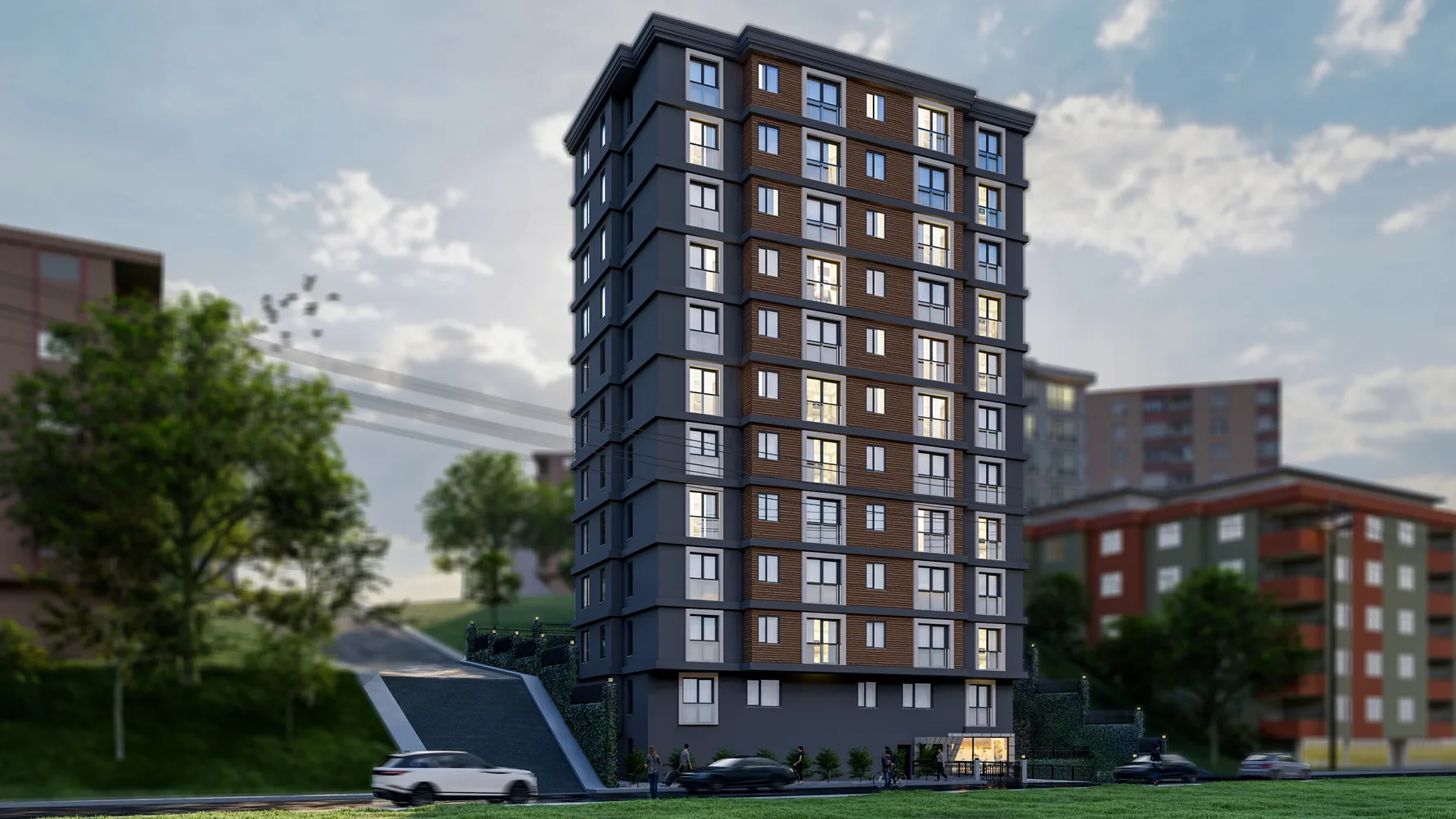 Квартира на продажу в Galleria Park, Кягытхане, европейская часть Стамбула Exterior - 10