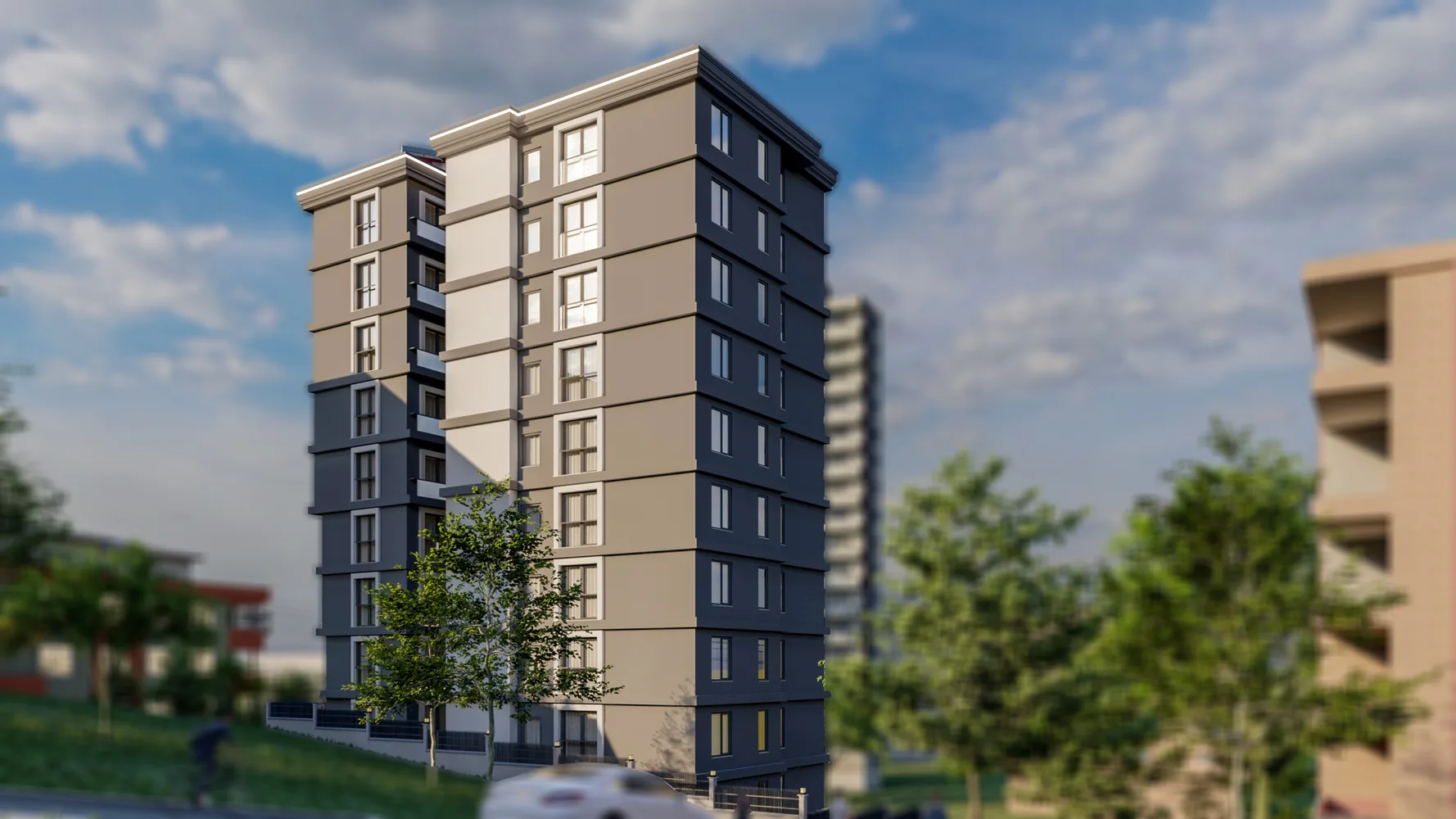 Квартира на продажу в Galleria Park, Кягытхане, европейская часть Стамбула Exterior - 11