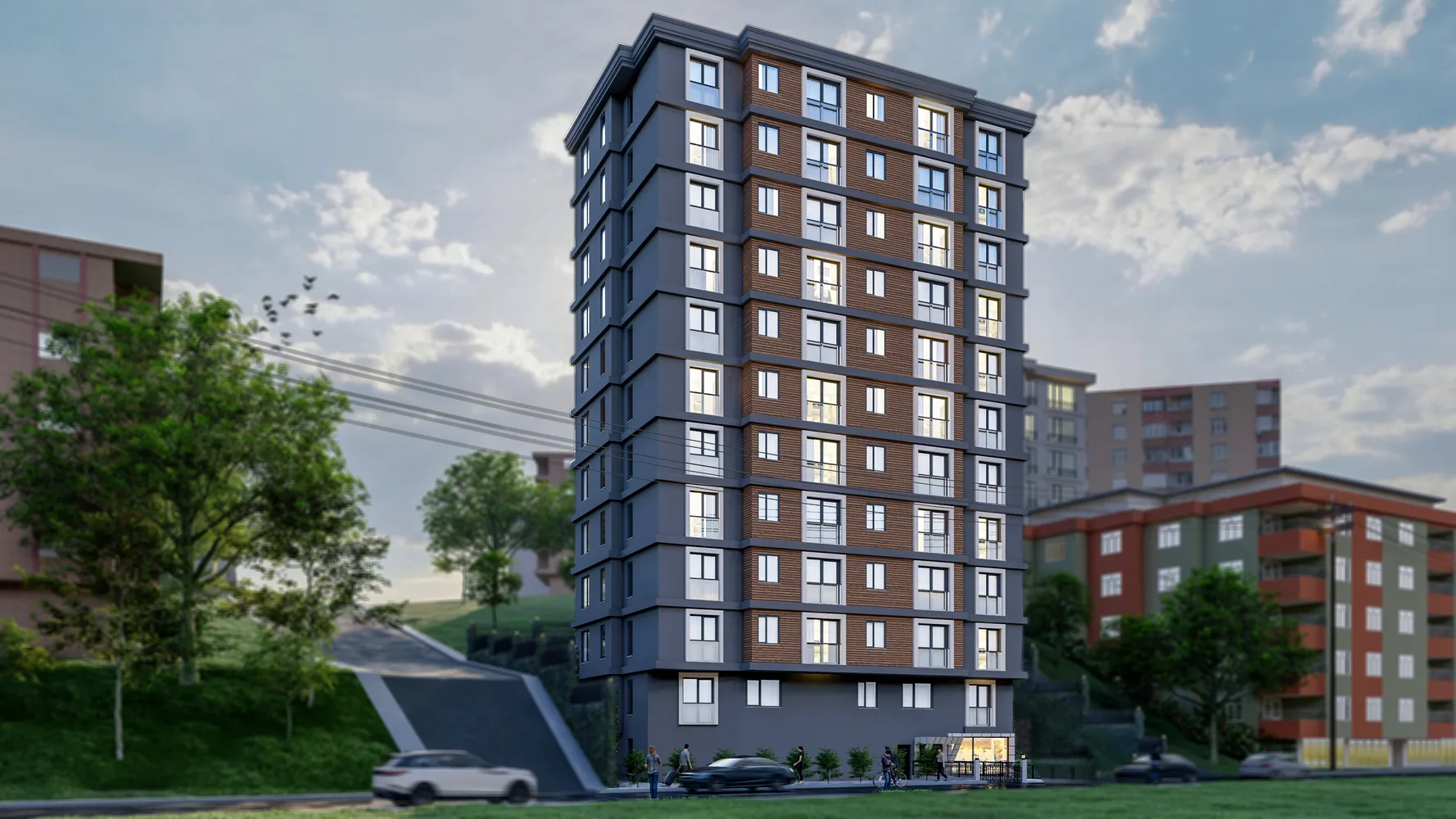 Квартира на продажу в Galleria Park, Кягытхане, европейская часть Стамбула Exterior - 2