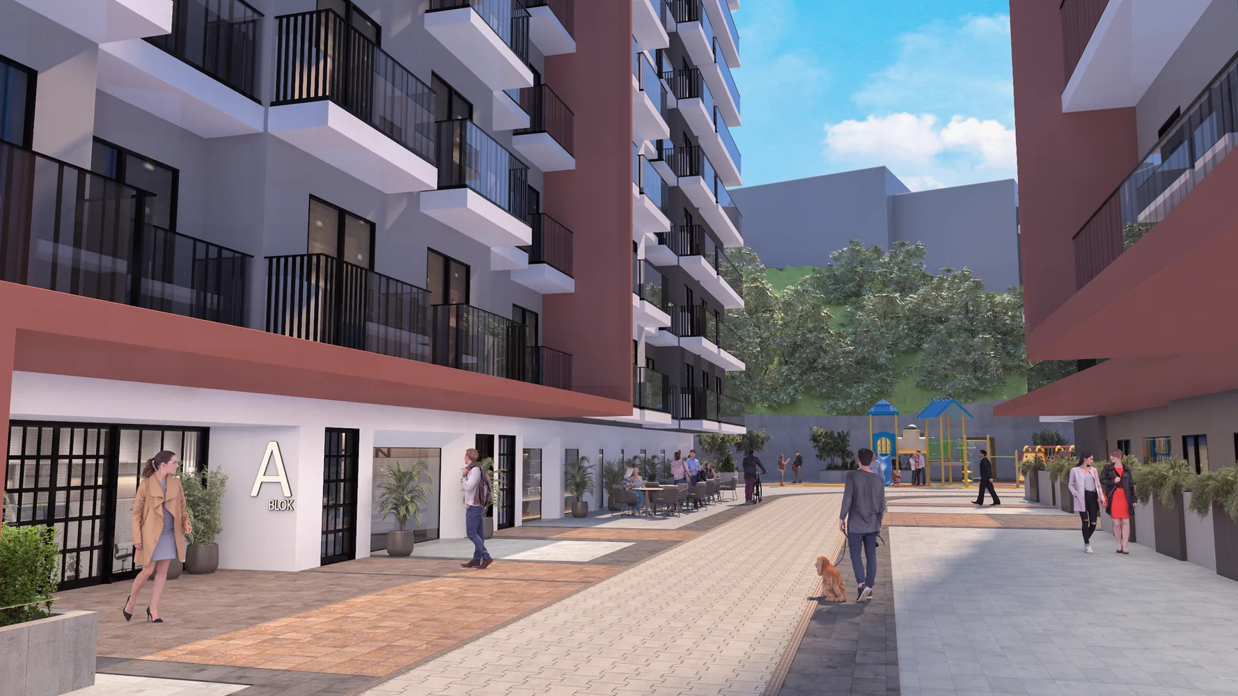 Квартири на продаж у Mari Vadi Residence, Стамбул, напряму від забудовника Exterior - 7