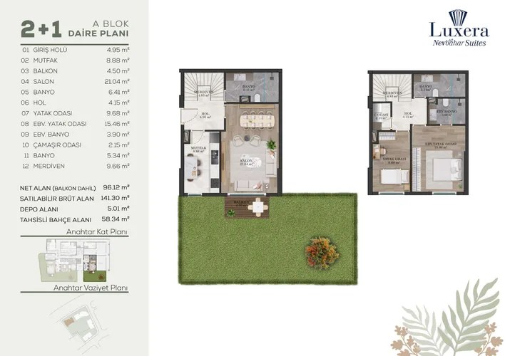 Apartments for Sale in Nevbahar Suites,Istanbul with Payment Plans Plan - 6