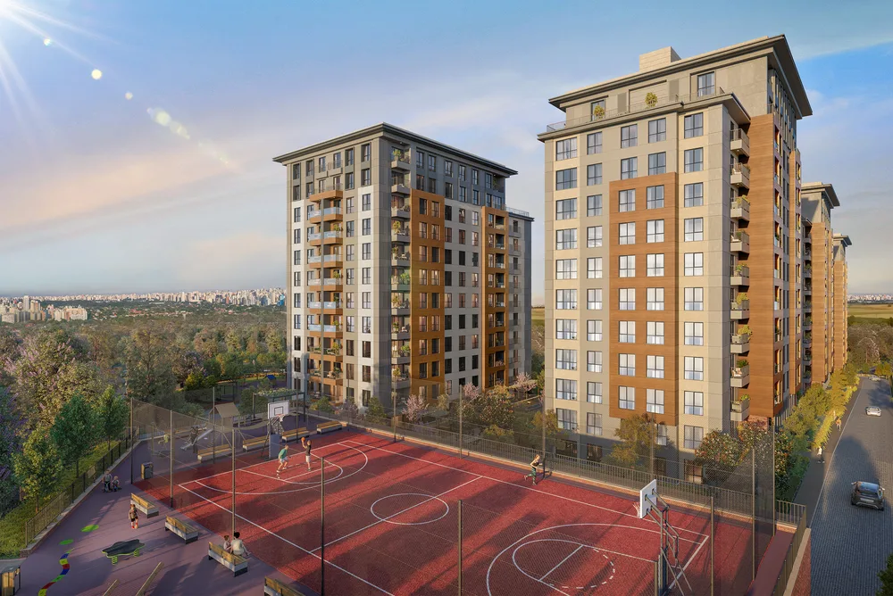 Квартиры в Stara TEM, Султангази, рядом с TEM, Стамбул Exterior - 23