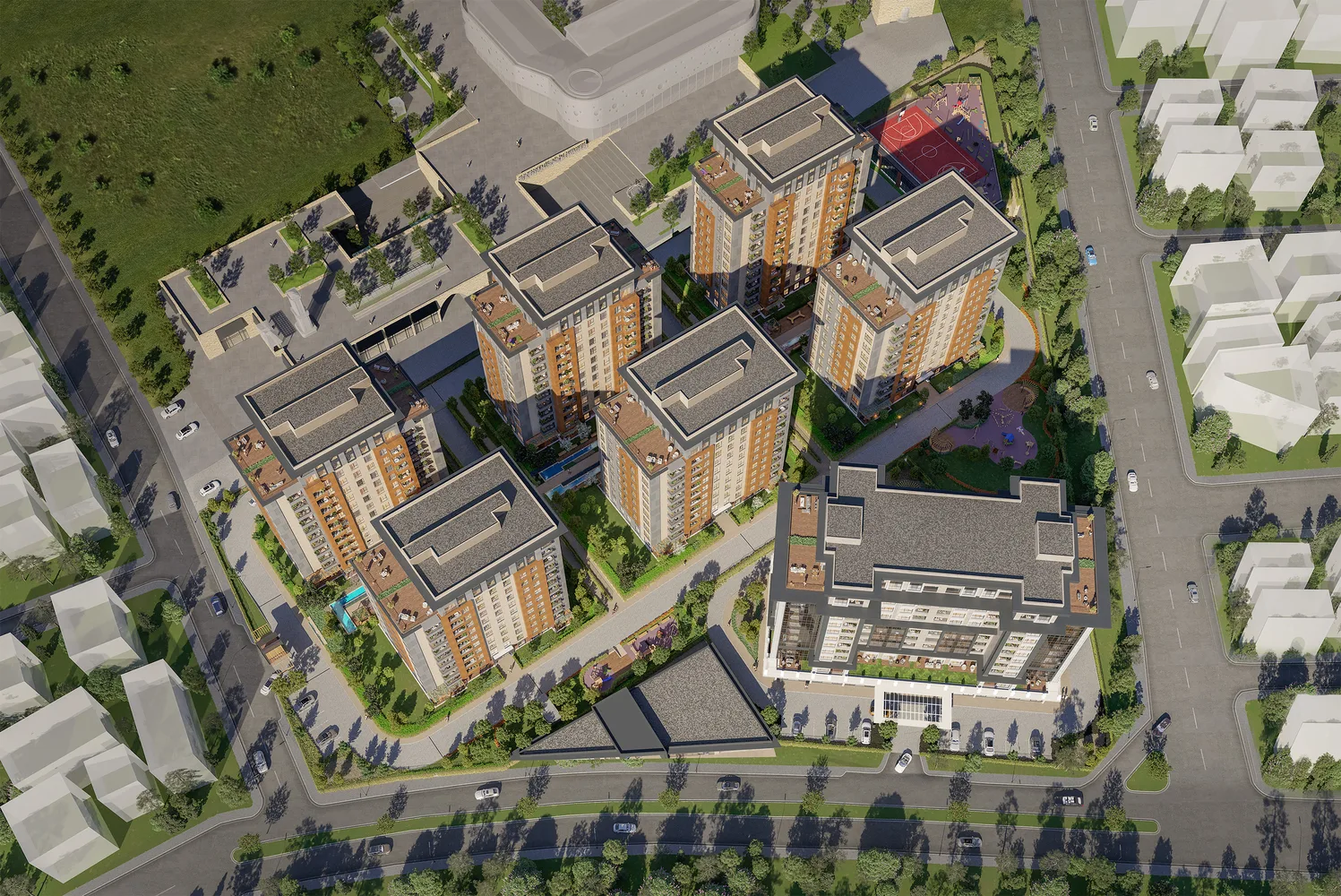 Квартиры в Stara TEM, Султангази, рядом с TEM, Стамбул Exterior - 27