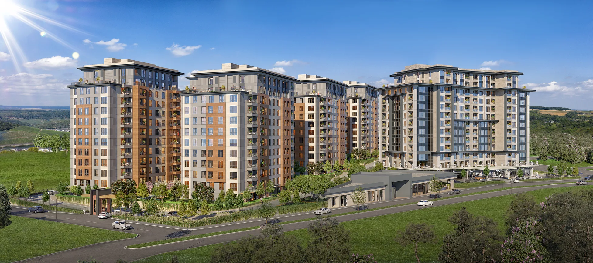Квартиры в Stara TEM, Султангази, рядом с TEM, Стамбул Exterior - 2