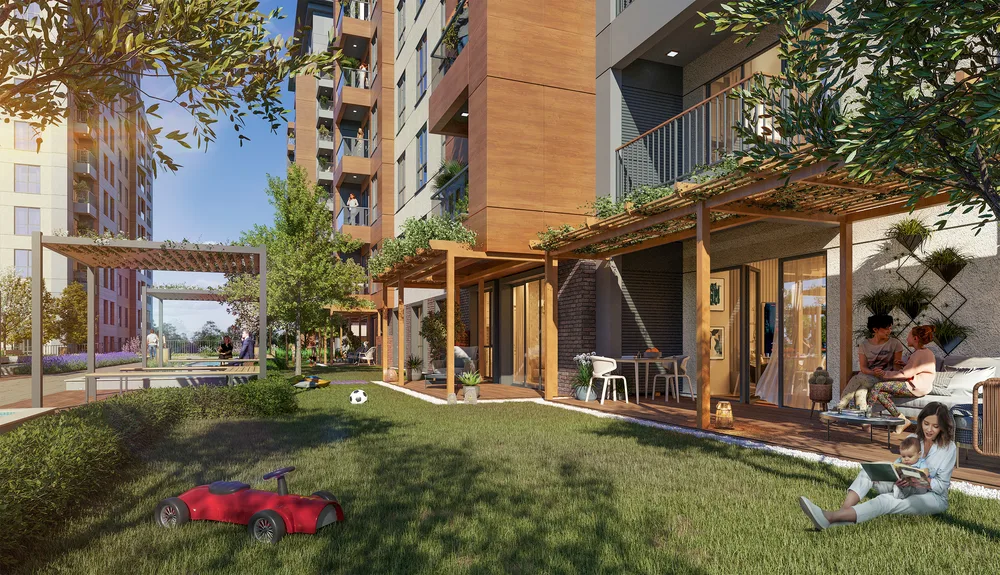 Квартиры в Stara TEM, Султангази, рядом с TEM, Стамбул Exterior - 21