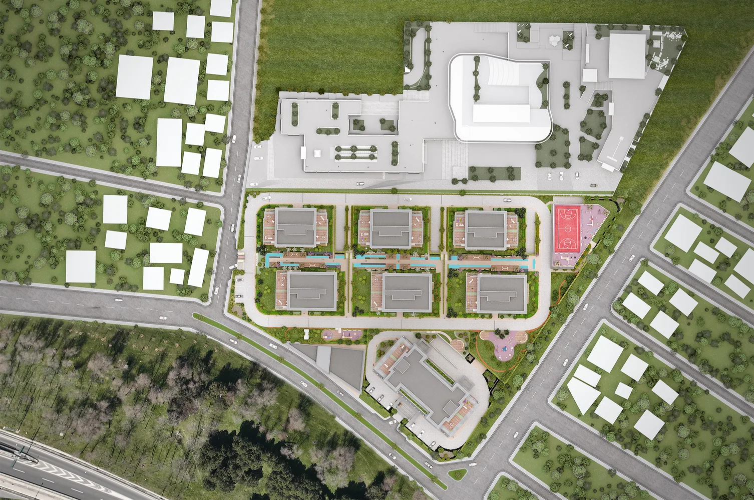 Квартиры в Stara TEM, Султангази, рядом с TEM, Стамбул Exterior - 28