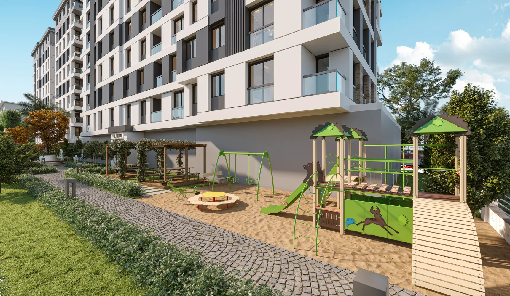 Luxury Apartments For Sale Next To Metro & Marmaray In Metro Park, Istanbul Exterior - 14