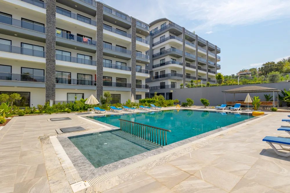 Квартира по выгодной цене на продажу в Sea Nature Residence, Каргыджак, Аланья Exterior - 25