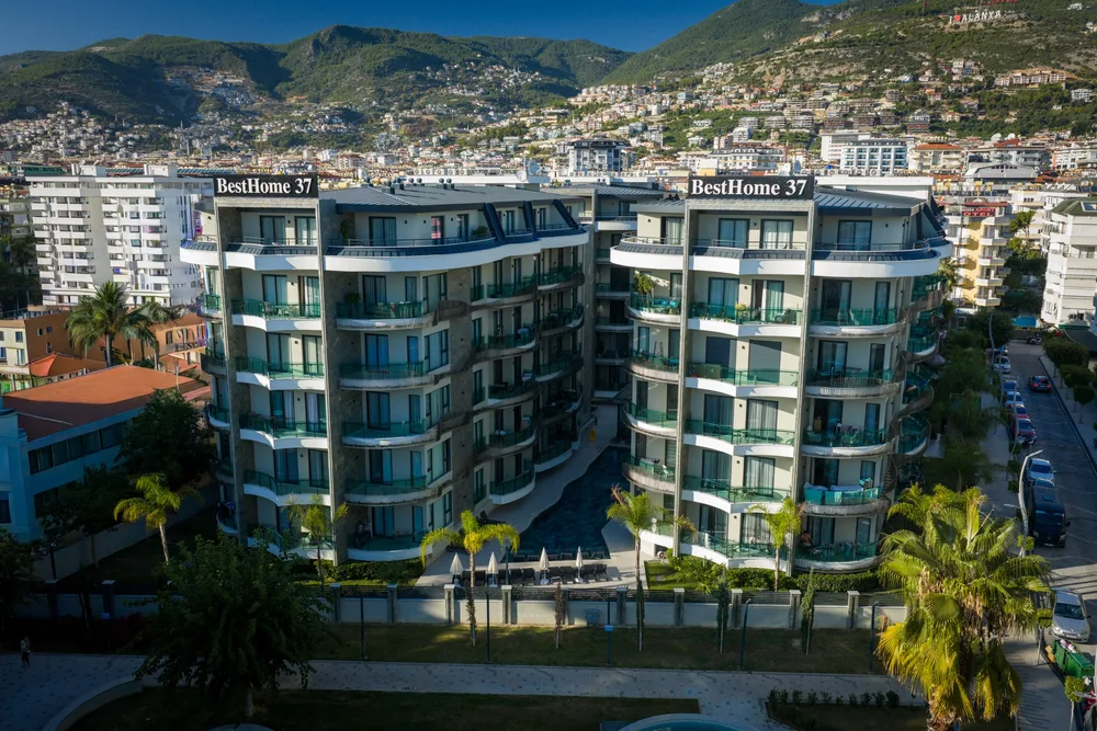 Luxury Apartment for Sale at Best Home 37 Residence in the Center of Alanya  Exterior - 19