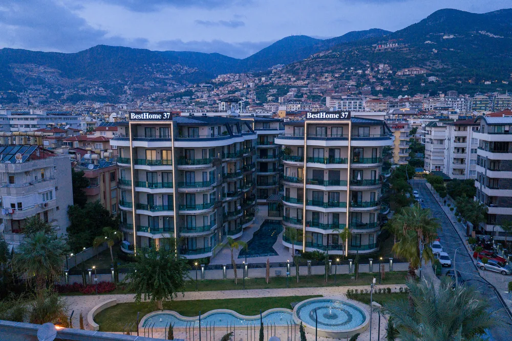 Luxury Apartment for Sale at Best Home 37 Residence in the Center of Alanya  Exterior - 28