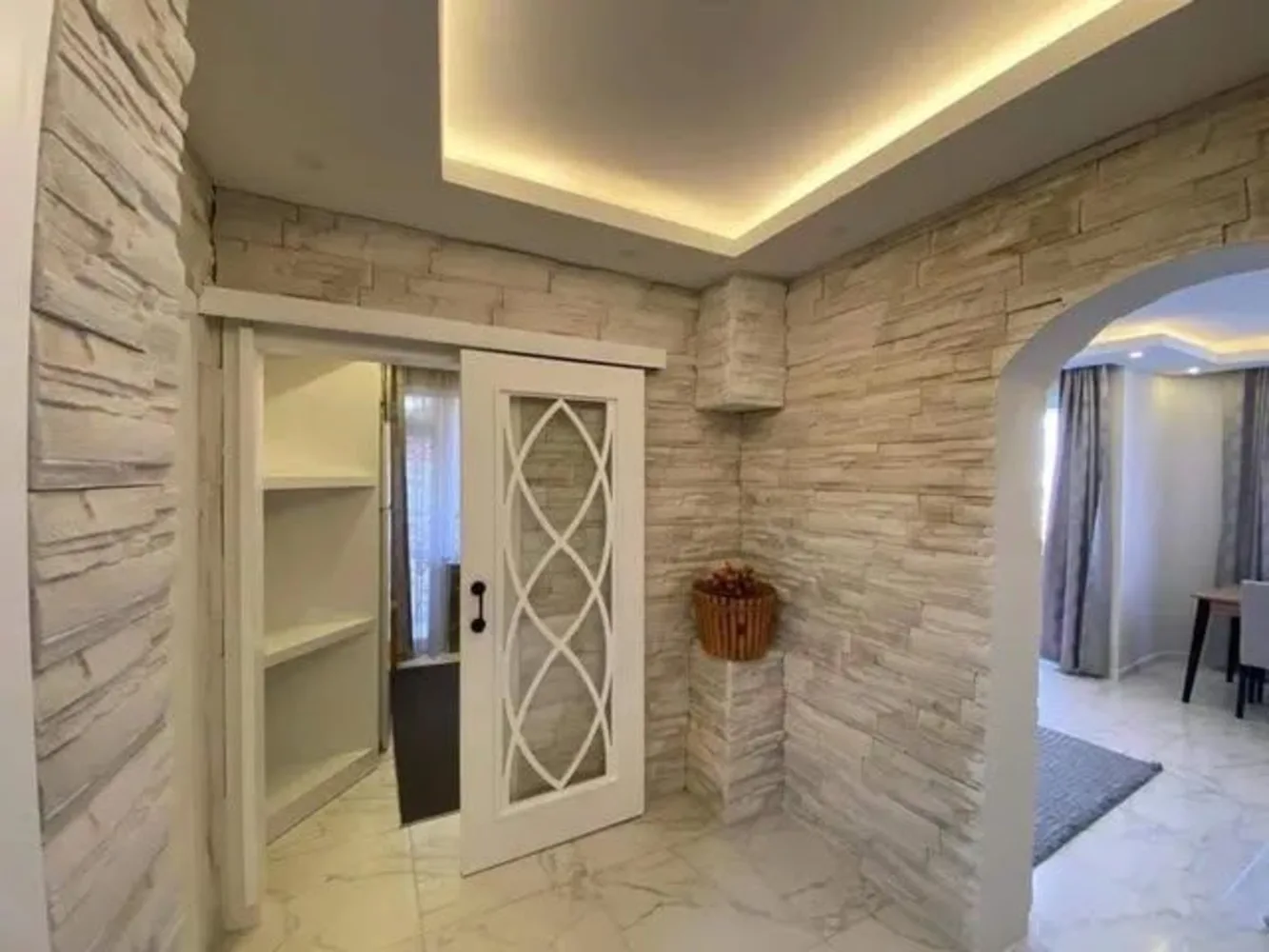 Квартира на продажу у подножия крепости Аланьи, рядом с пляжем Клеопатры Interior - 3
