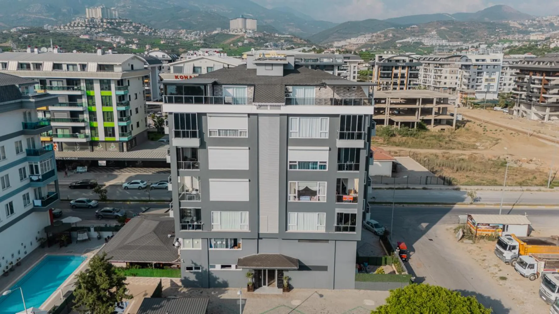 Квартира на первой линии моря на продажу в Каргыджаке, Аланья, Турция Exterior - 19
