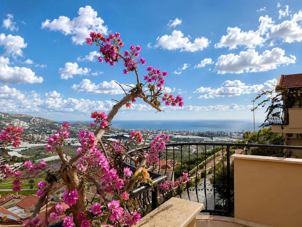 Sea View Bargain Apartment For Sale in Goldcity, Alanya Exterior - 15