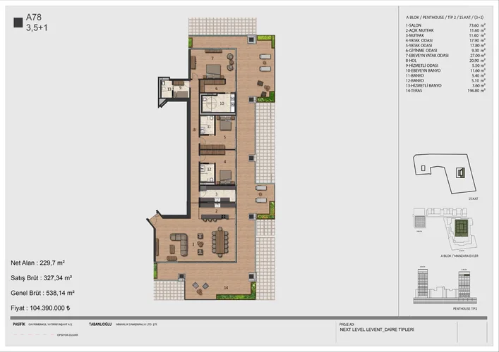 NEXT LEVEL ISTANBUL Plan - 9