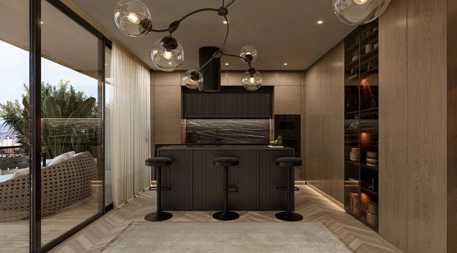Элитные апартаменты на продажу в Левенте, Стамбул - Polat Levent Exclusive Interior - 9
