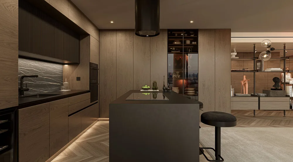 Элитные апартаменты на продажу в Левенте, Стамбул - Polat Levent Exclusive Interior - 10