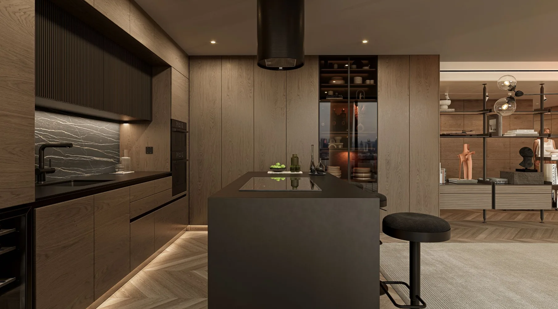 Элитные апартаменты на продажу в Левенте, Стамбул - Polat Levent Exclusive Interior - 10