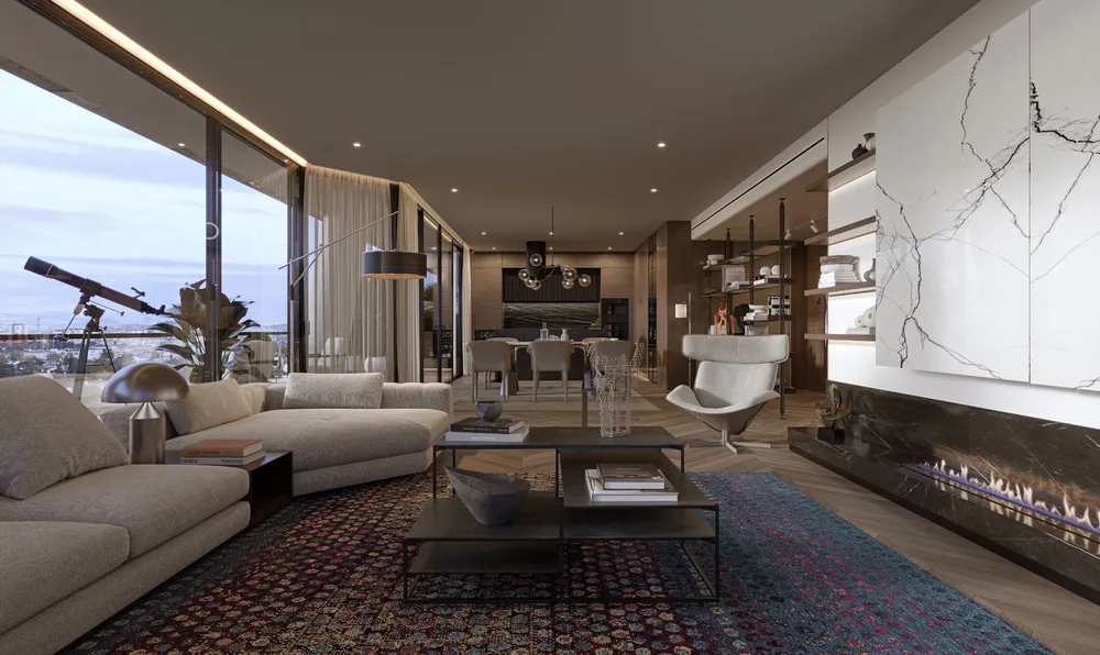 Элитные апартаменты на продажу в Левенте, Стамбул - Polat Levent Exclusive Interior - 11