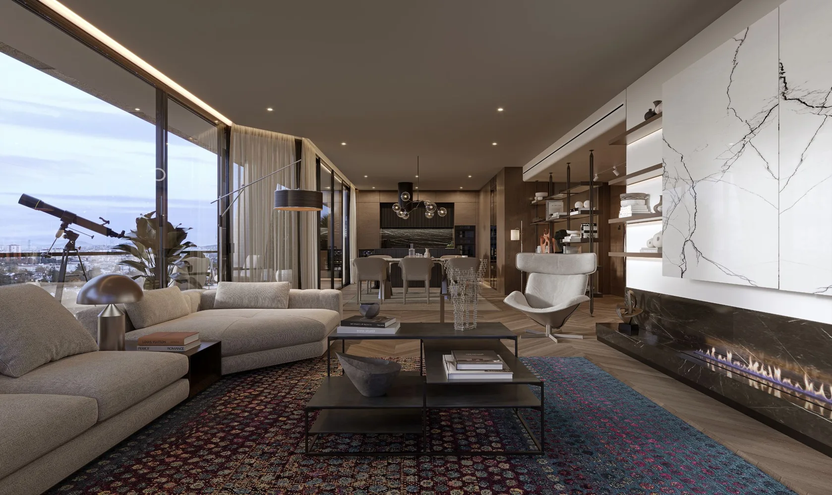 Элитные апартаменты на продажу в Левенте, Стамбул - Polat Levent Exclusive Interior - 11