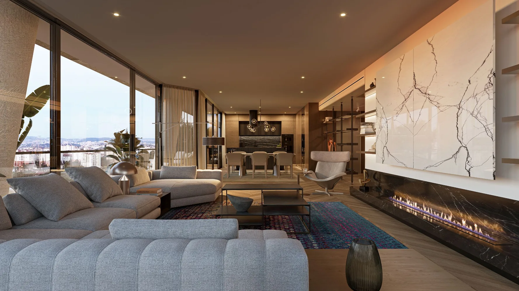 Элитные апартаменты на продажу в Левенте, Стамбул - Polat Levent Exclusive Interior - 13
